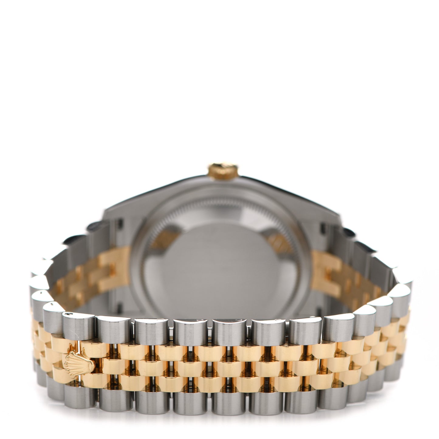 Stainless Steel 18K Yellow Gold 36mm Oyster Perpetual Datejust Watch Champagne 116233