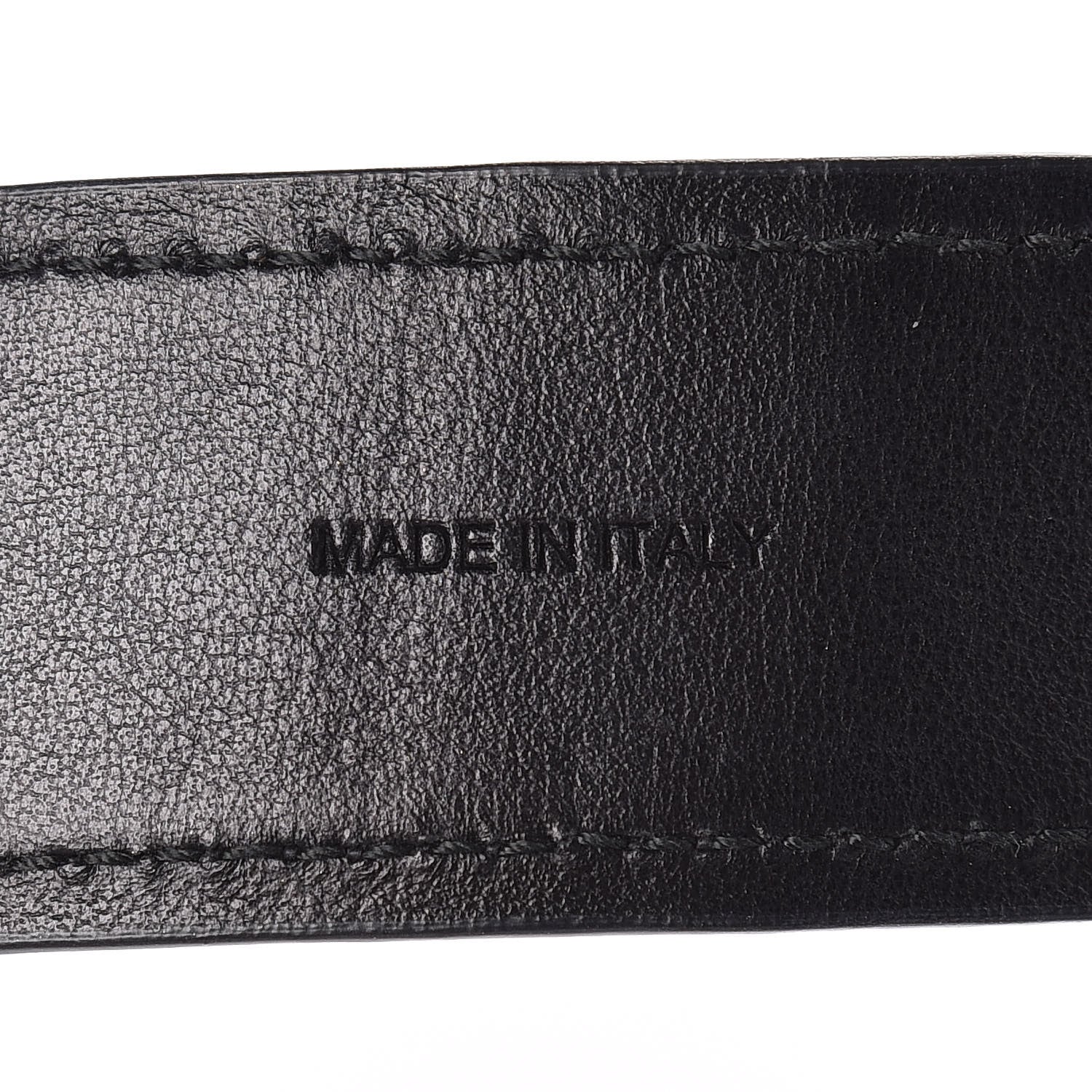 Prada Calfskin Crocodile Embossed Pionniere Shoulder Strap Black 4 of 5