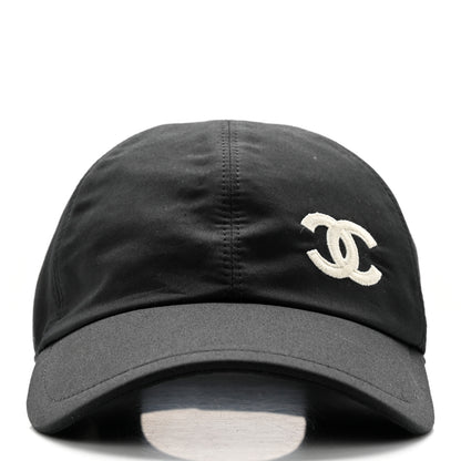 Chanel Cotton CC Cap Hat Black 3 of 11