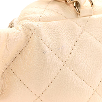 Chanel Calfskin Quilted All About Waist Belt Bag White 12 of 13
