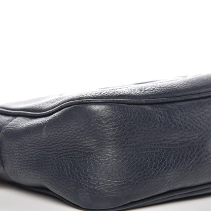 Gucci Pebbled Calfskin Small Soho Disco Bag Blue 9 of 16