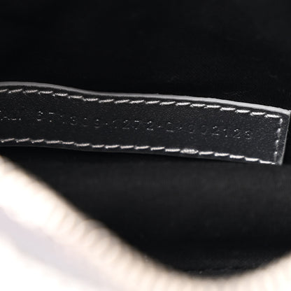 Balenciaga Rhinestone Encrusted Le Cagole Shoulder Bag XS Silver 10 of 12