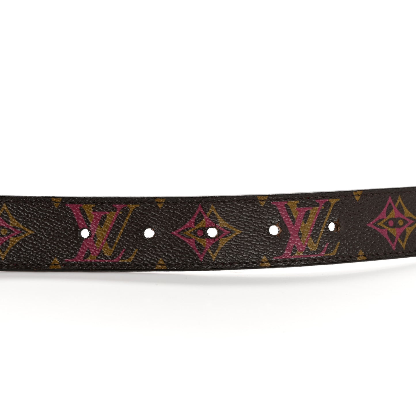 Monogram 30mm LV Initiales Reversible Belt 85 34 Fuchsia
