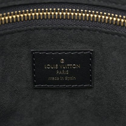 Louis Vuitton Empreinte Monogram Giant Broderies Neverfull MM Black 7 of 10