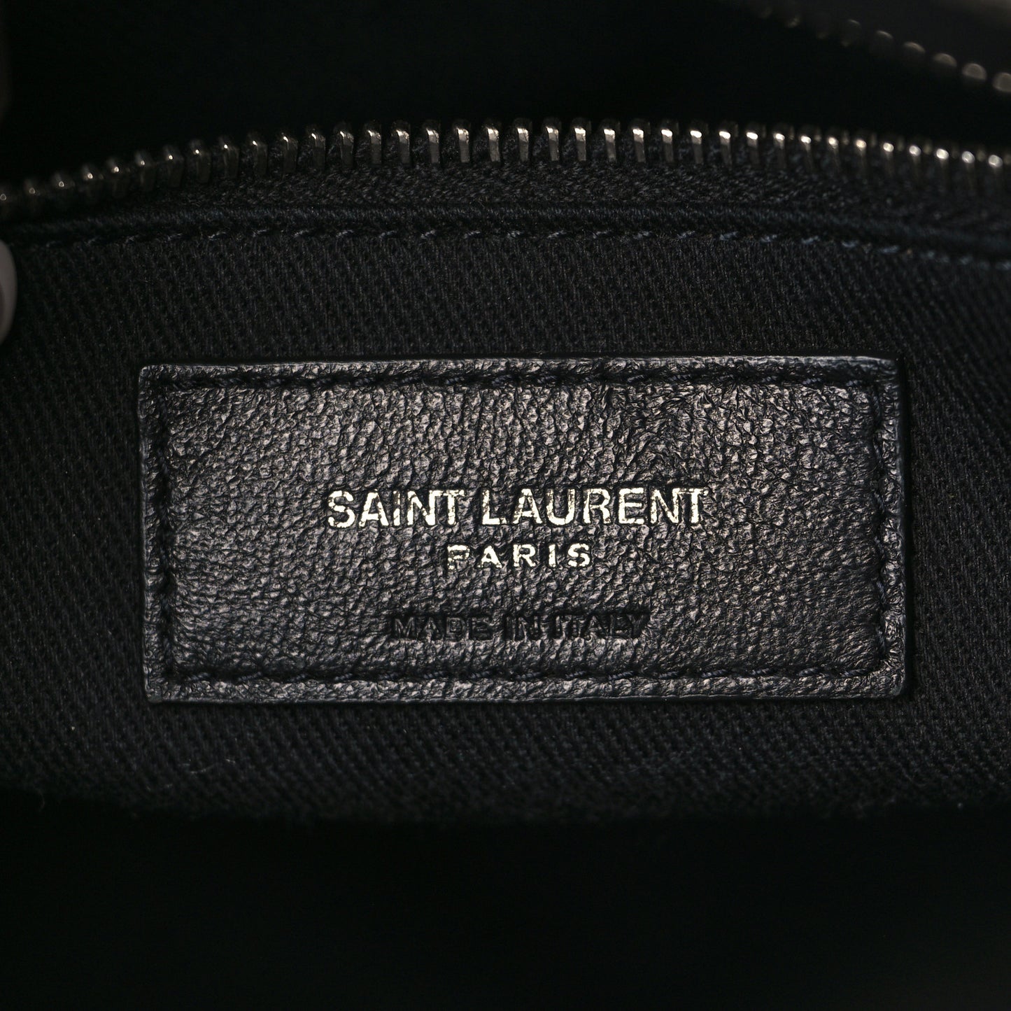 Grained Calfskin Baby Supple Sac De Jour Black