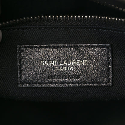 Saint Laurent Grained Calfskin Baby Supple Sac De Jour Black 6 of 10