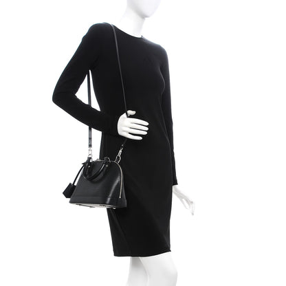 Louis Vuitton Epi Alma BB Black 2 of 7