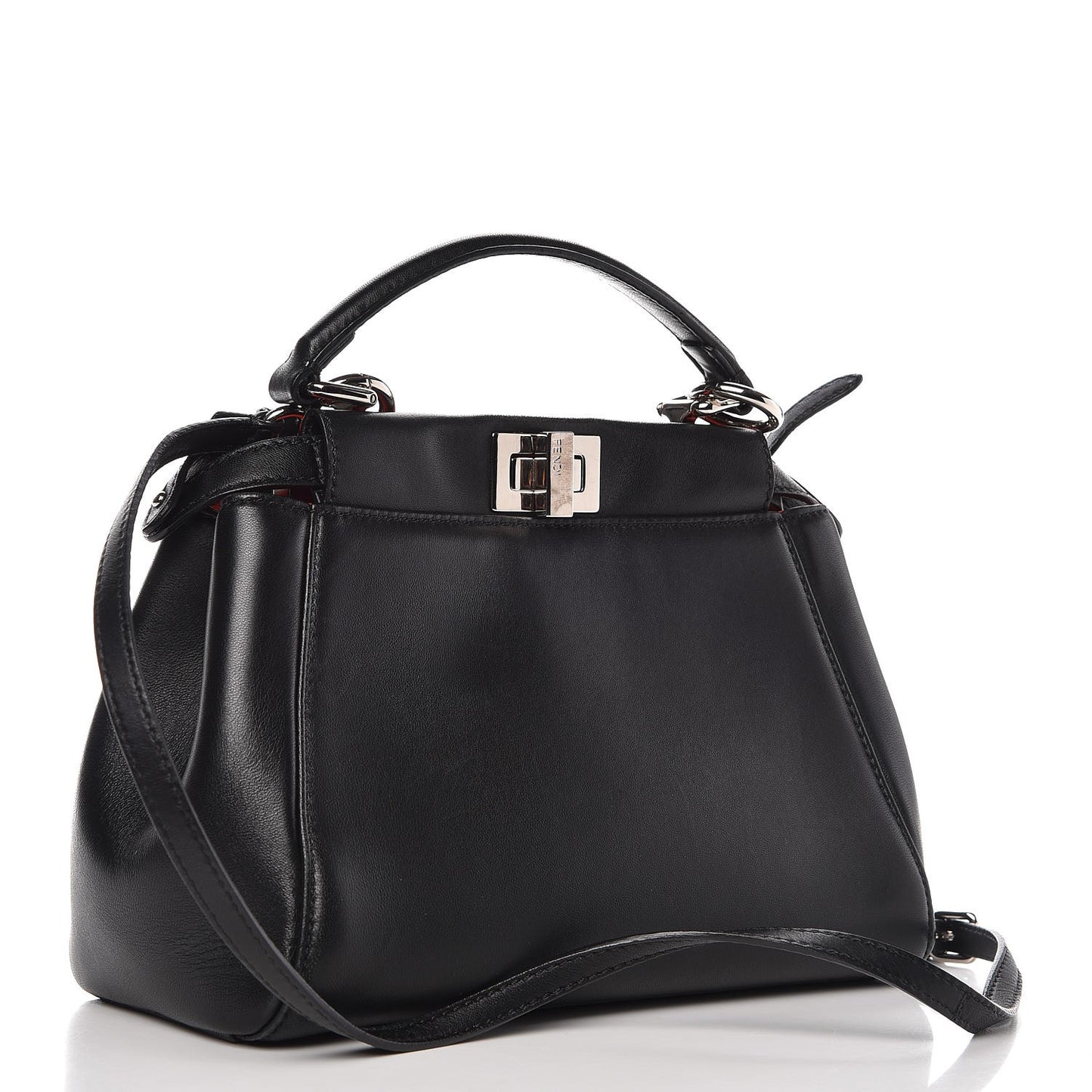 Nappa Karung Monster Eyes Mini Peekaboo Iconic Satchel Black Papavero