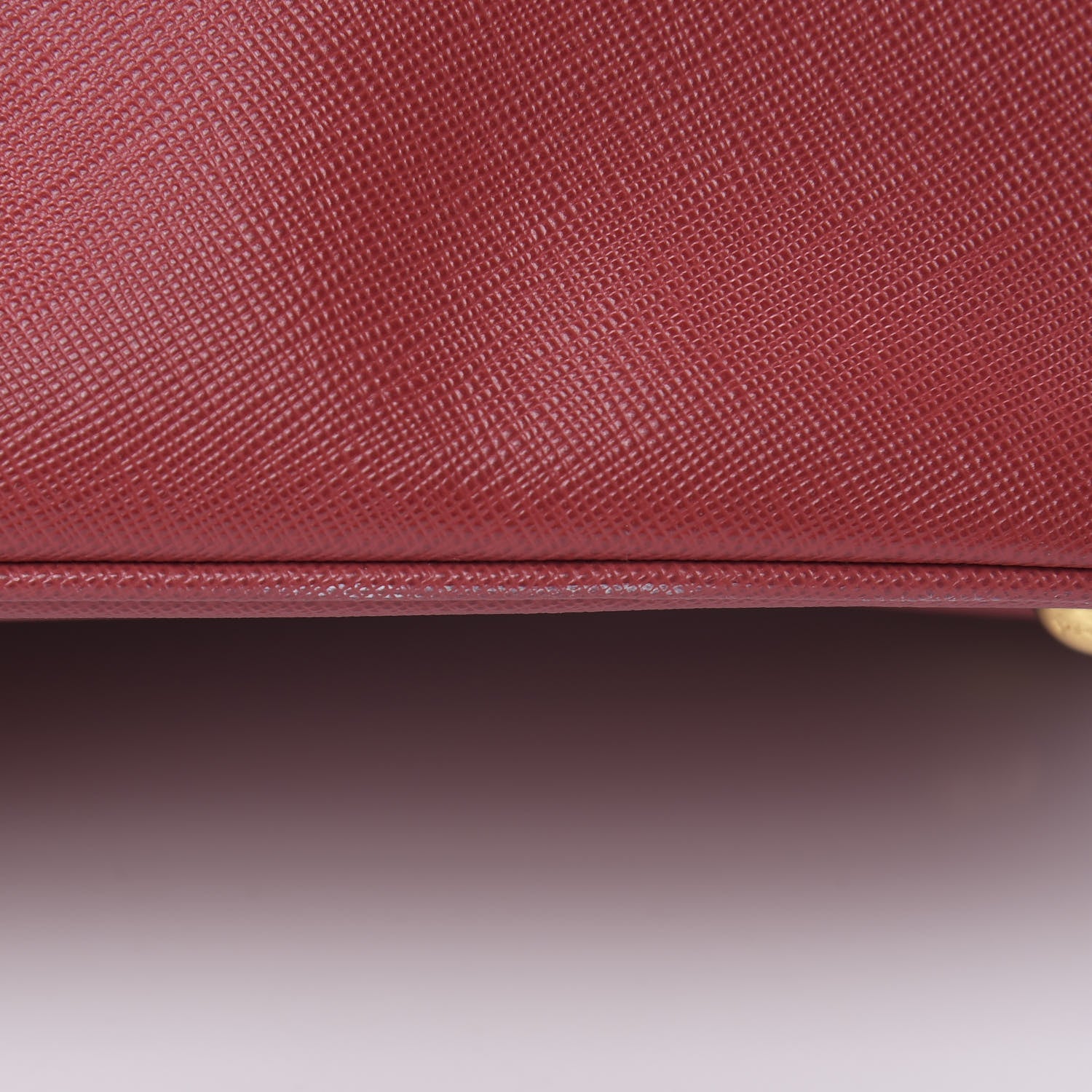 Prada Saffiano Lux Medium Tote Fuoco 15 of 16