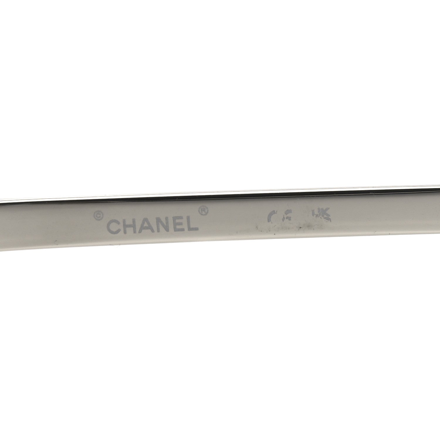 Chanel Metal Mirrored Crystal CC Oval Sunglasses 71559 Pink 5 of 7