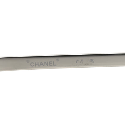 Chanel Metal Mirrored Crystal CC Oval Sunglasses 71559 Pink 5 of 7