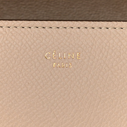 Celine Baby Grained Calfskin Medium Symmetrical Bag Taupe 7 of 14