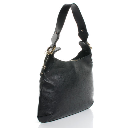 Gucci Guccissima Creole Hobo Black 3 of 7