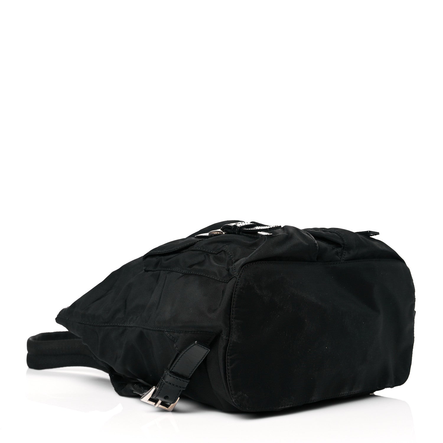 Prada Nylon Vela Medium Backpack Black 3 of 9