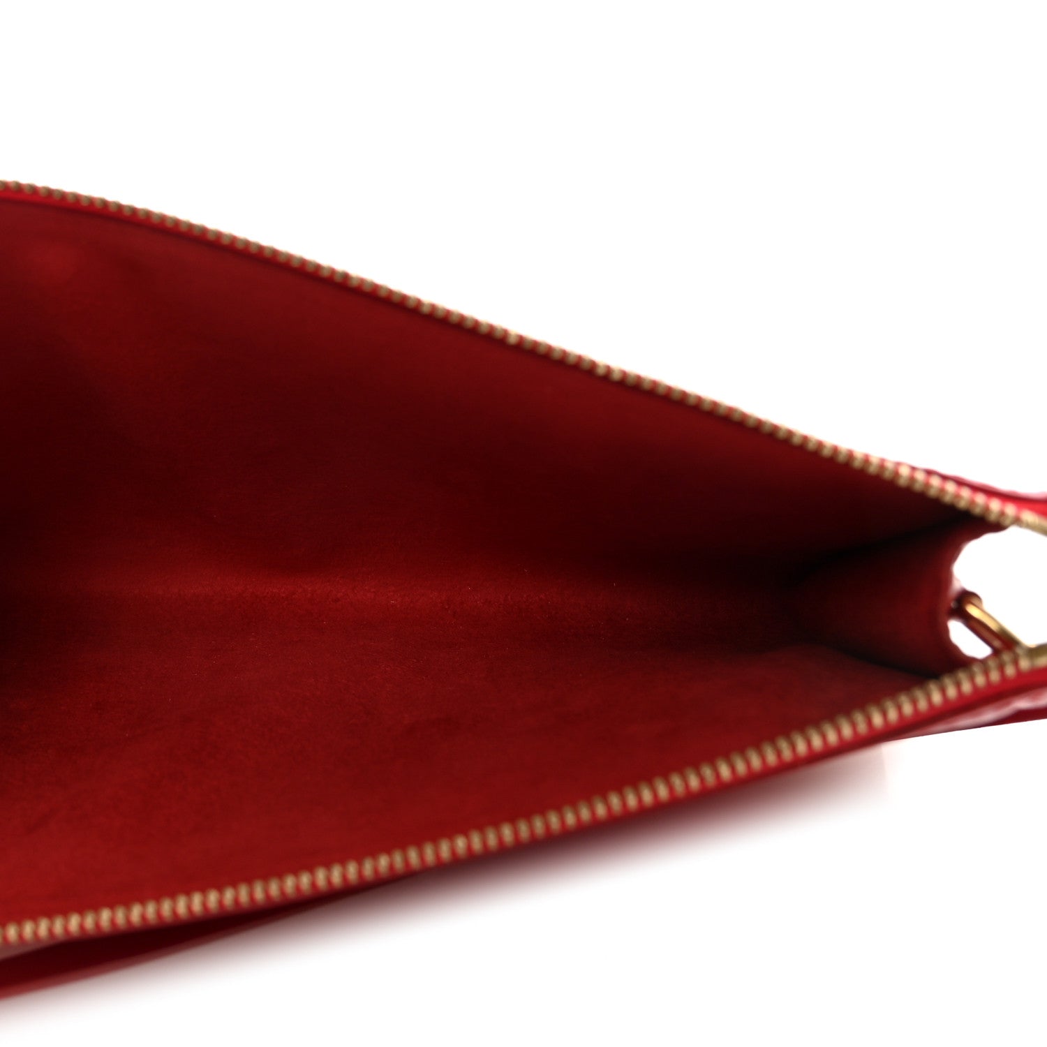 Louis Vuitton Epi Pochette Accessories 21 Castillan Red 5 of 6