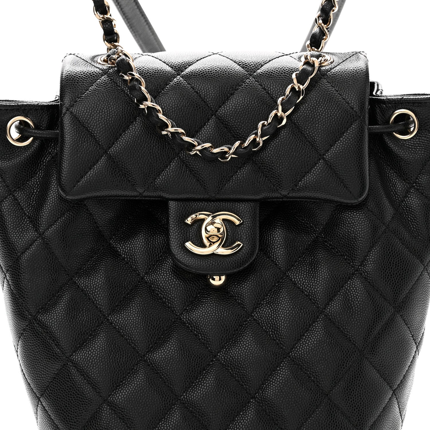 Chanel Caviar Quilted Mini Urban Spirit Backpack Black 8 of 11