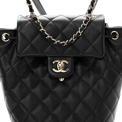 Chanel Caviar Quilted Mini Urban Spirit Backpack Black 8 of 11