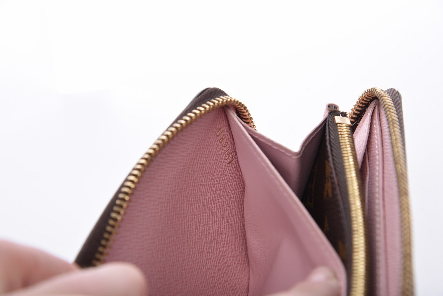 Louis Vuitton Monogram Clemence Wallet Rose Ballerine 19 of 24