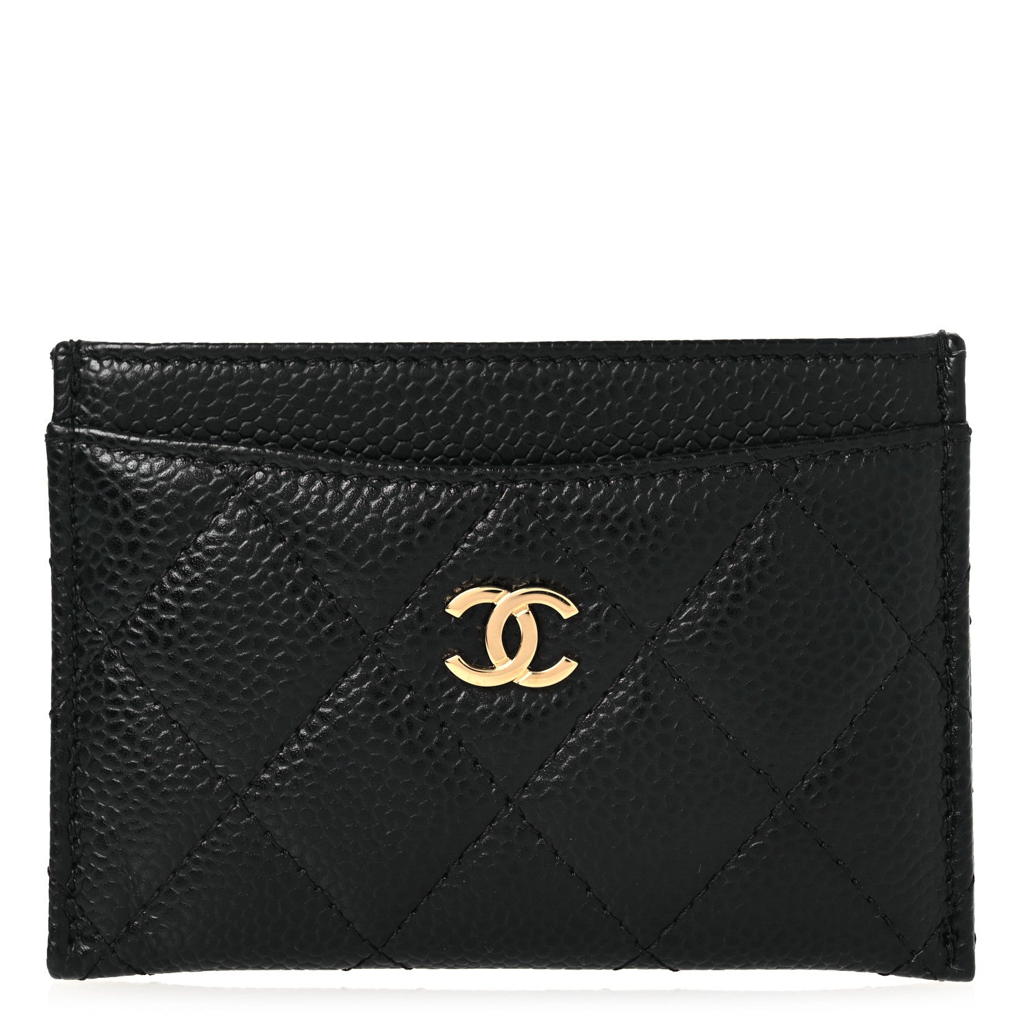 Chanel Caviar Quilted Card Holder Black 1 of 9