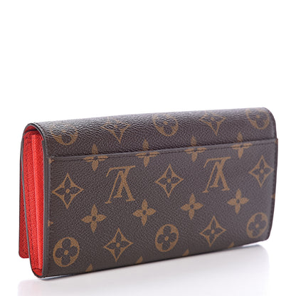 Louis Vuitton Monogram 2017 Christmas Animation Sarah Wallet 3 of 9