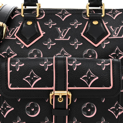 Louis Vuitton Monogram Fall for You Speedy Bandouliere 25 Black 7 of 9