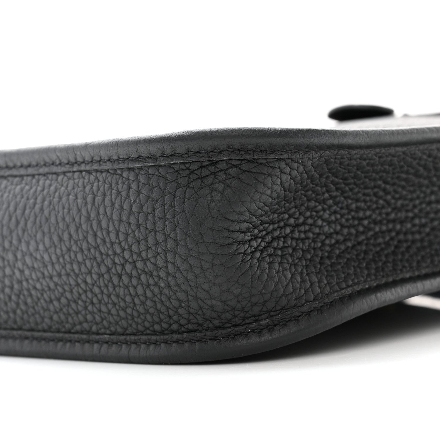 Hermes Taurillon Clemence Evelyne TPM Black 10 of 11