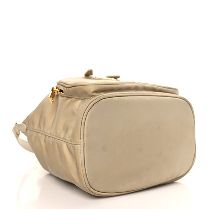 Prada Re-Nylon Saffiano Duet Bucket Crossbody Bag Deserto 4 of 12