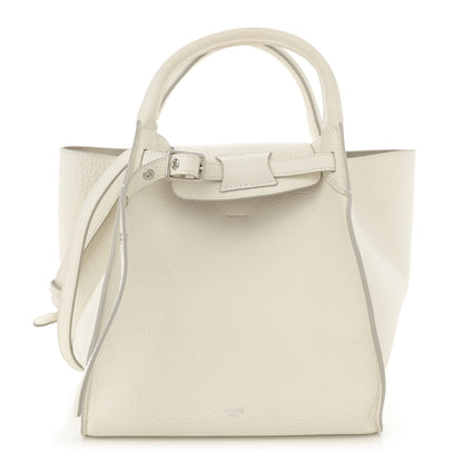 Celine Supple Grained Calfskin Small Big Bag White 1 of 13