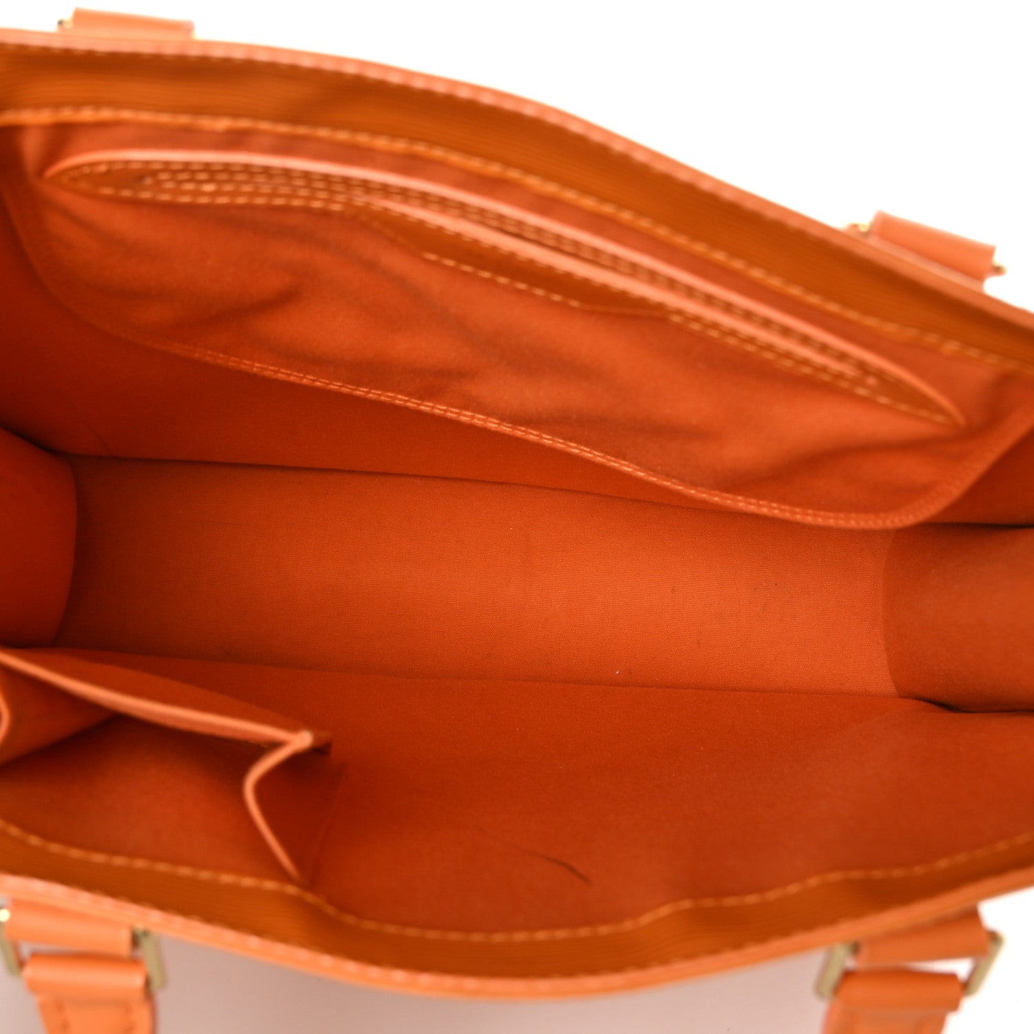 Louis Vuitton Epi Sac Plat PM Mandarin 5 of 8