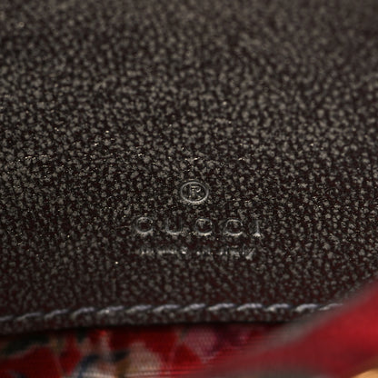 Gucci Laminated Nappa Trapuntata Mini Zumi Dome Shoulder Bag Rosso Marine Argento 6 of 9