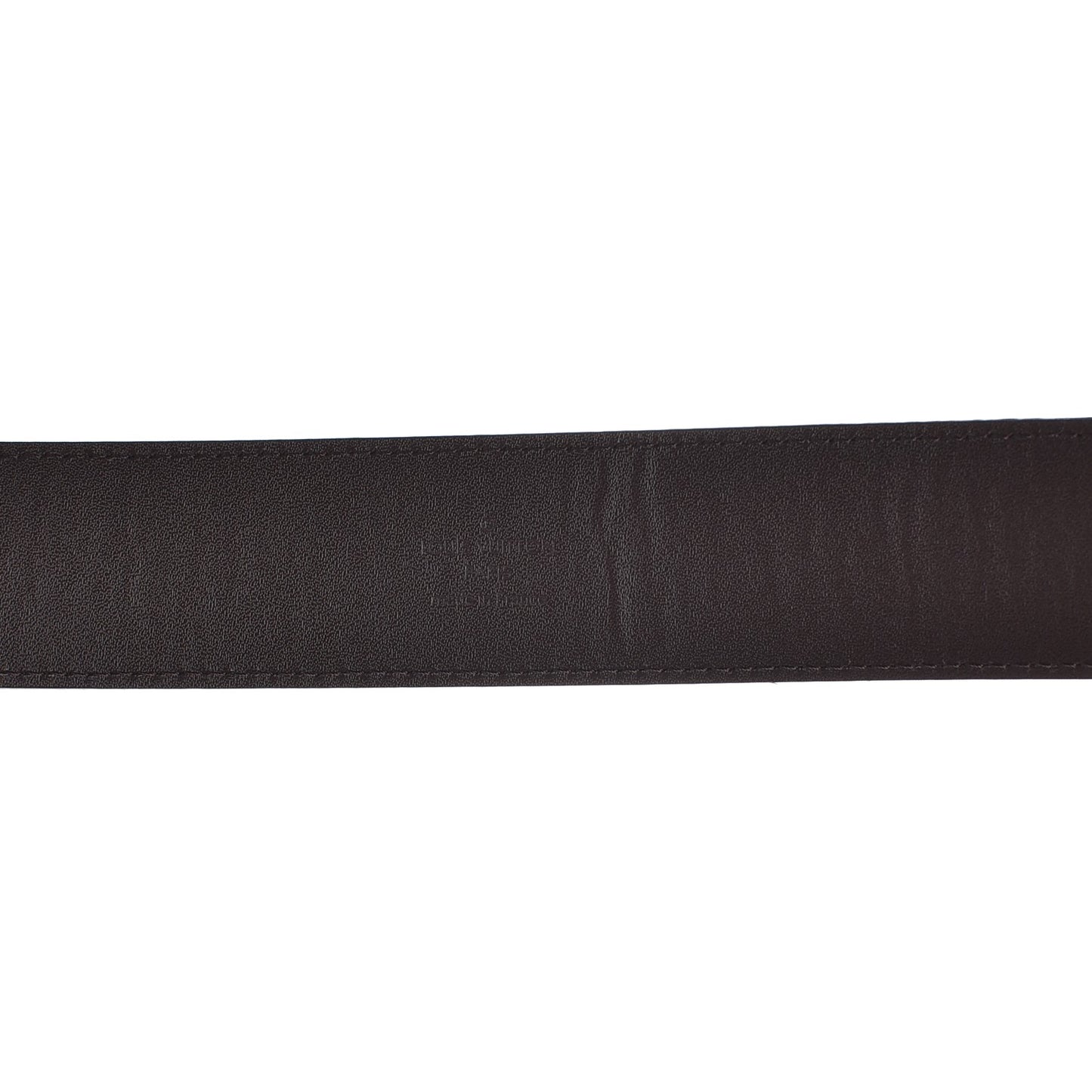 Damier Ebene 40mm LV Initiales Belt 90 36