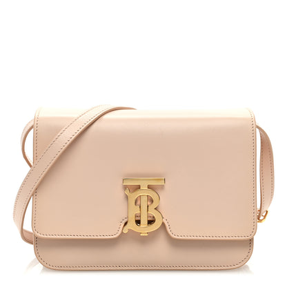 Burberry Calfskin Small TB Bag Rose Beige 1 of 8