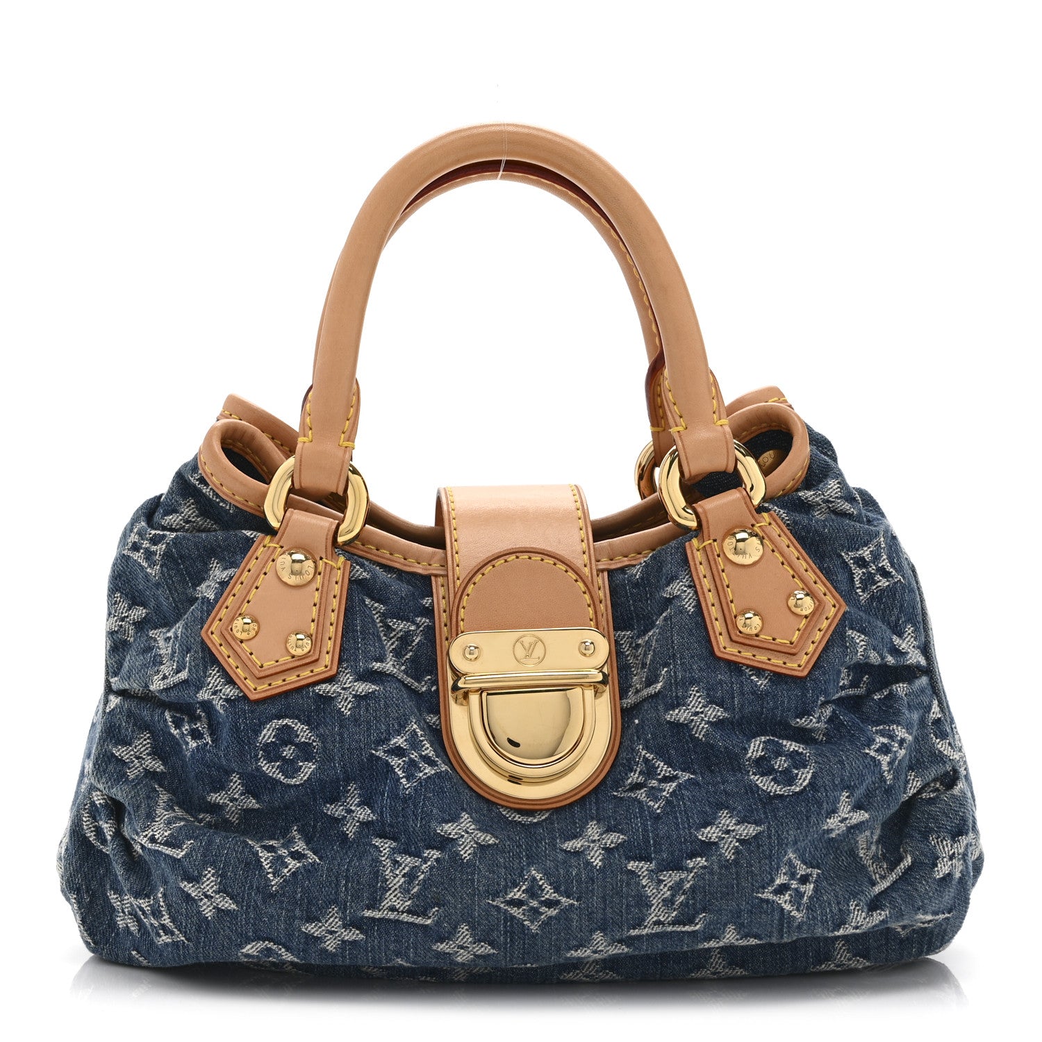 Louis Vuitton Monogram Denim Pleaty  Blue 1 of 10