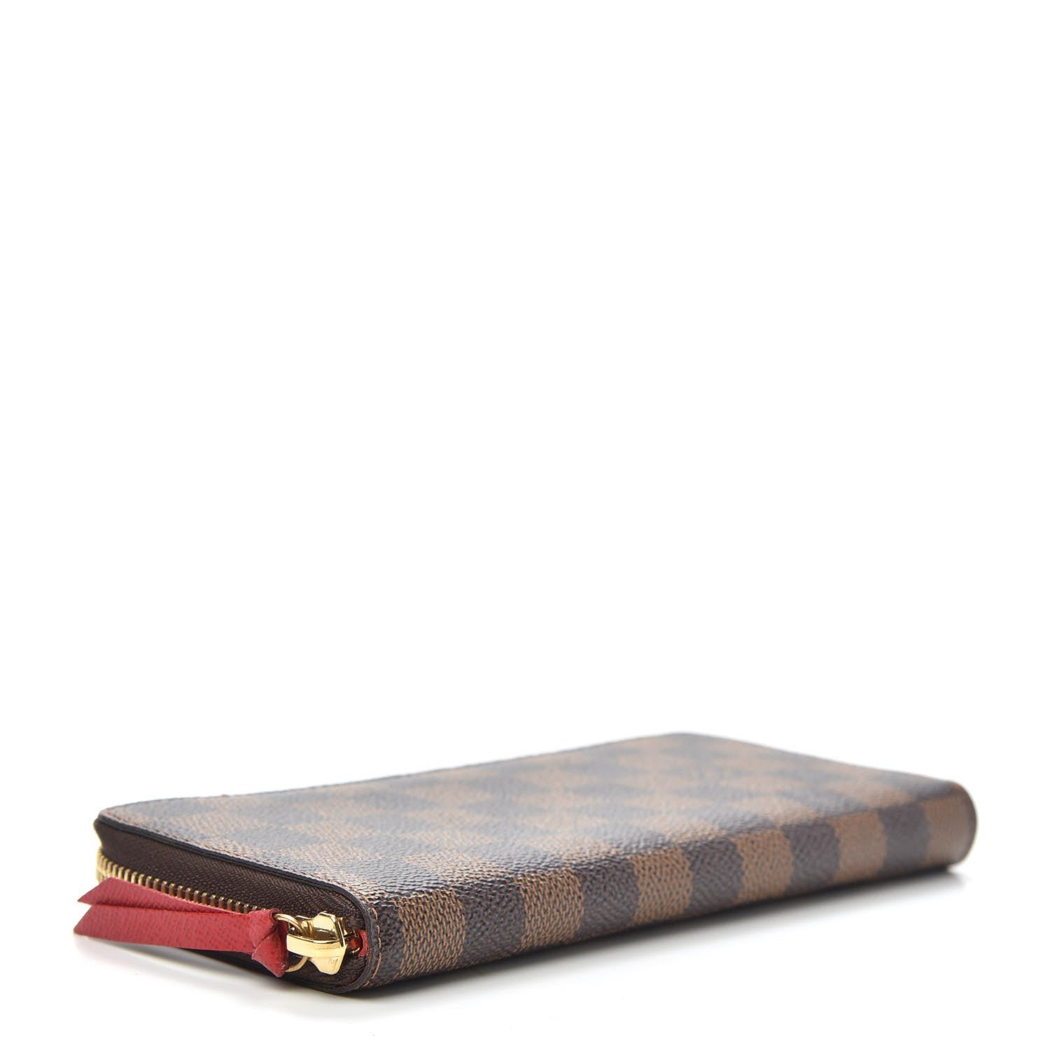 Louis Vuitton Damier Ebene Clemence Wallet Cherry 4 of 7