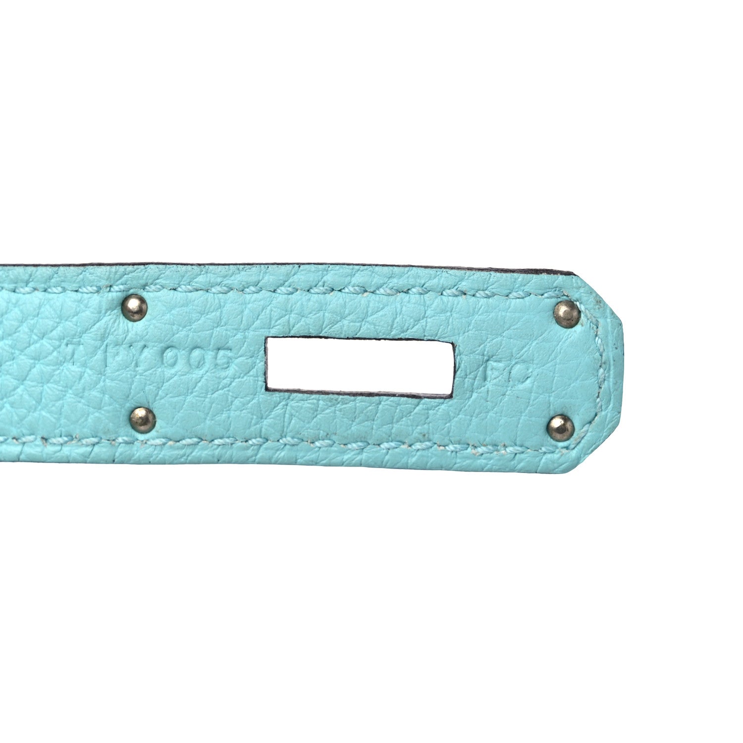 Hermes Togo Birkin 30 Bleu Atoll 8 of 12