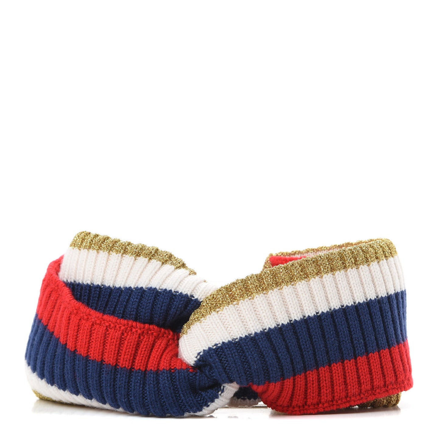 Wool Indilus Headband M Ivory Red