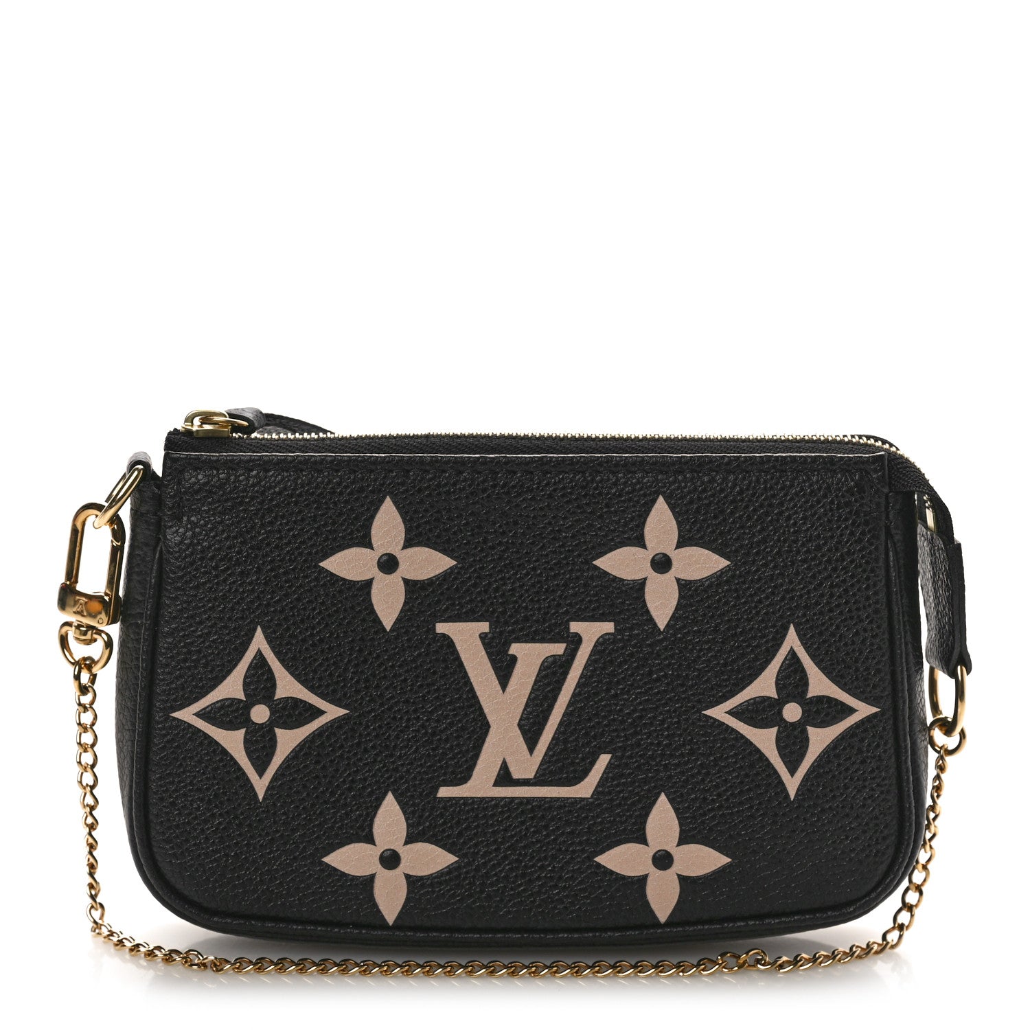 Louis Vuitton Empreinte Monogram Giant Mini Pochette Accessories Black 1 of 8