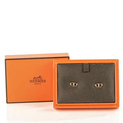 Hermes 18K Rose Gold TPM Farandole Stud Earrings 3 of 6