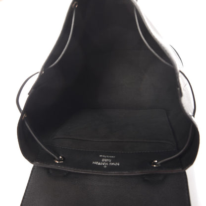 Louis Vuitton Calfskin Lockme Backpack Black 5 of 6