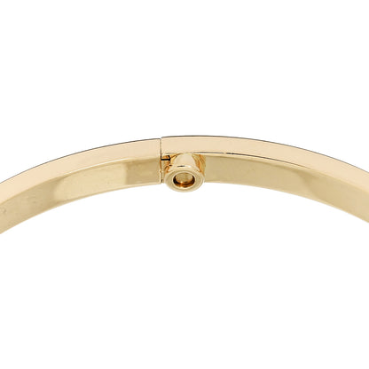 Cartier 18K Yellow Gold 6 Diamond Small LOVE Bracelet 18 7 of 8