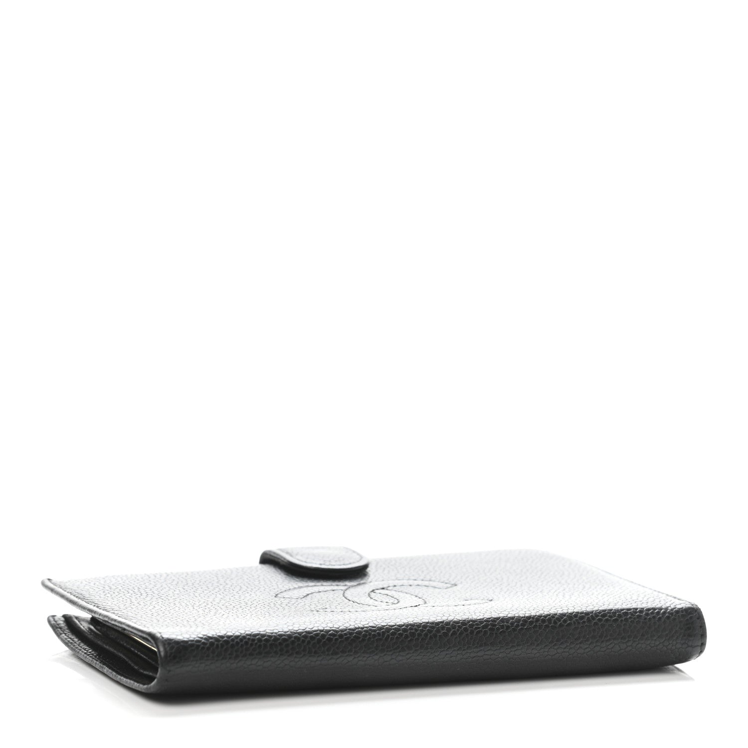 Chanel Caviar Timeless CC French Wallet Black 3 of 4
