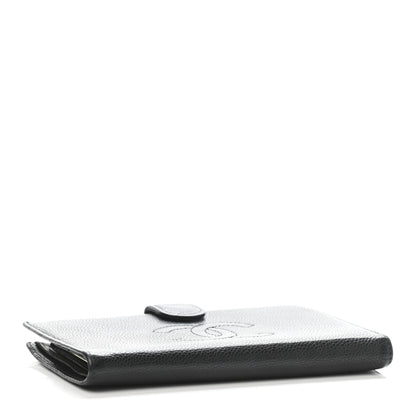 Chanel Caviar Timeless CC French Wallet Black 3 of 4