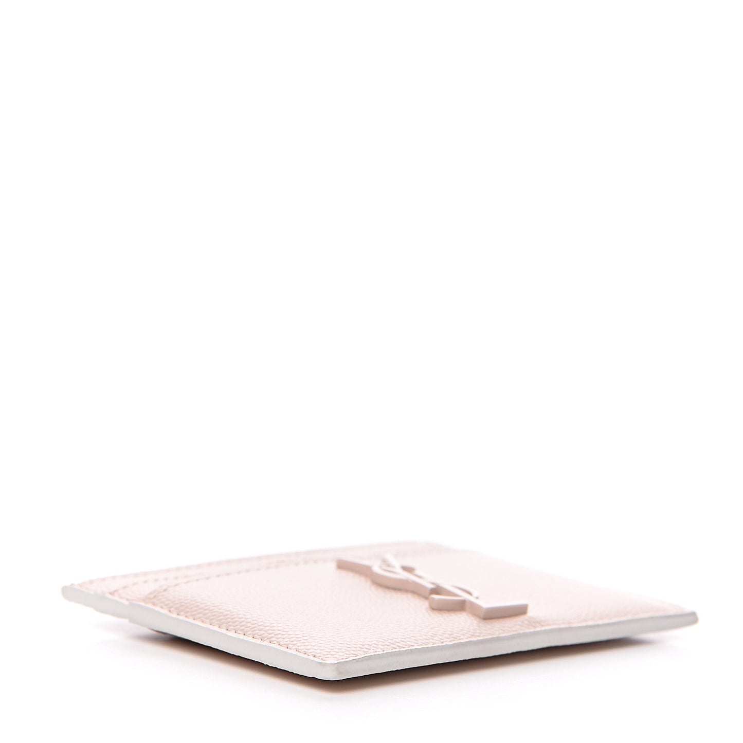 Grain De Poudre Monogram Credit Card Case Rose