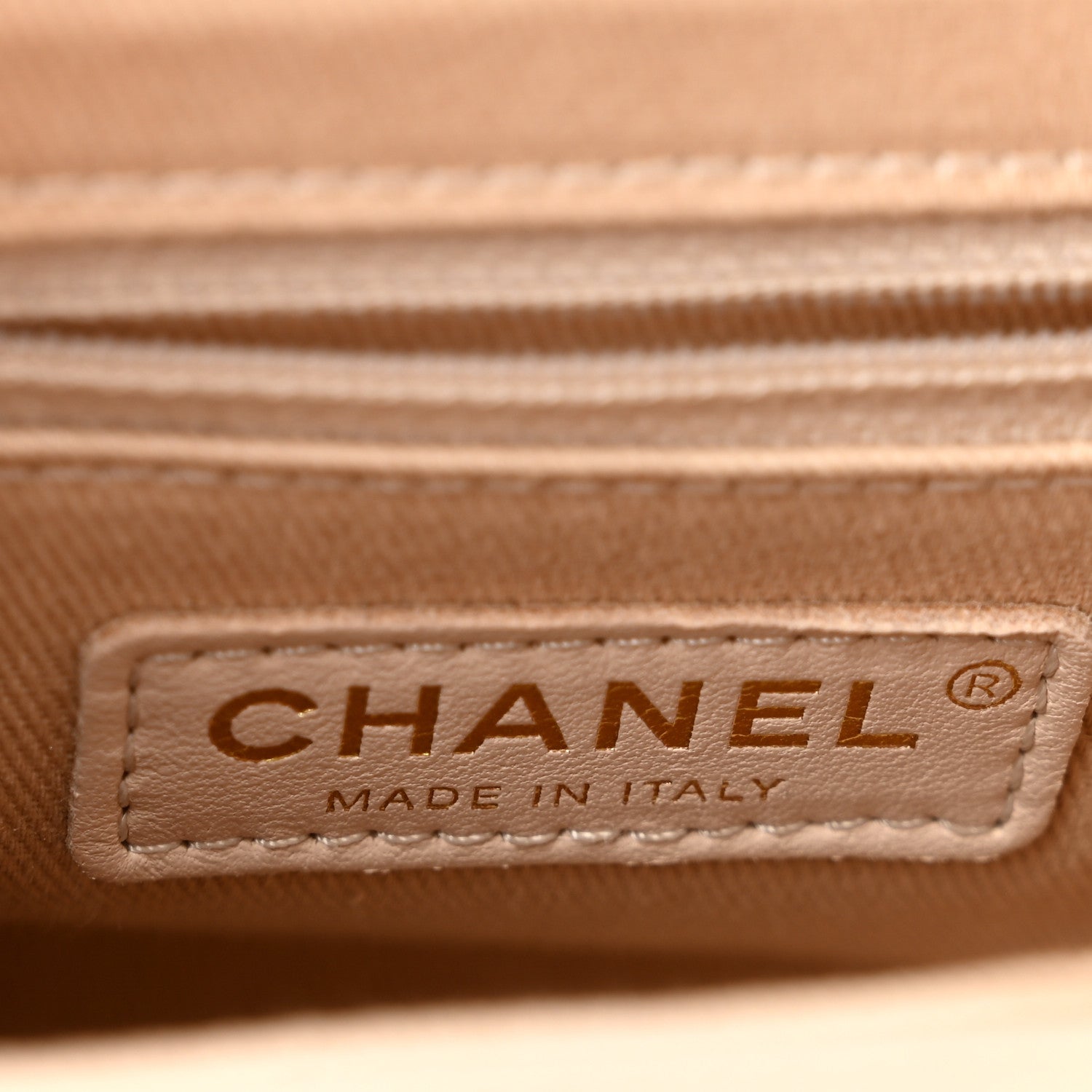 Chanel Caviar Quilted Small Business Affinity Flap Beige 6 of 12