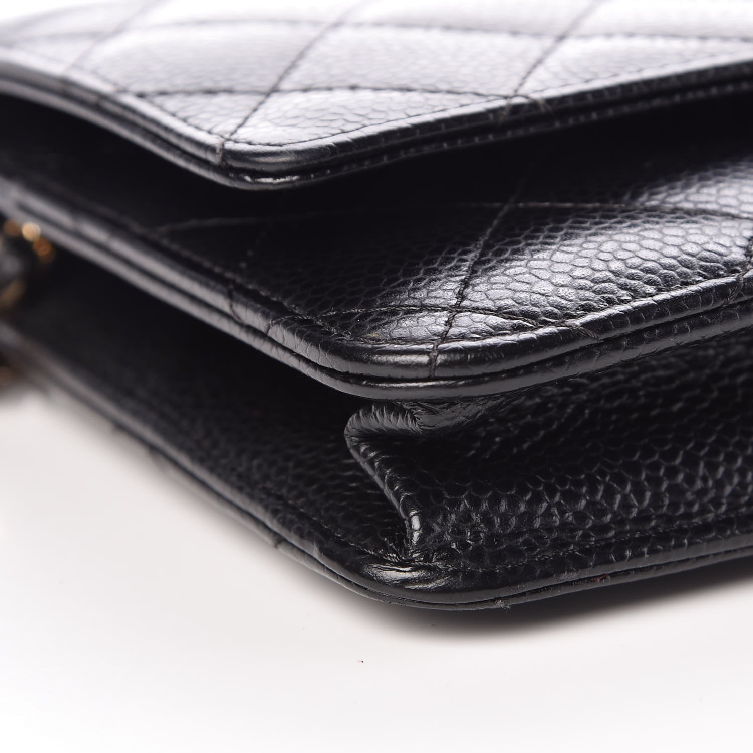 Chanel Caviar Quilted Wallet On Chain WOC Black 9 of 11