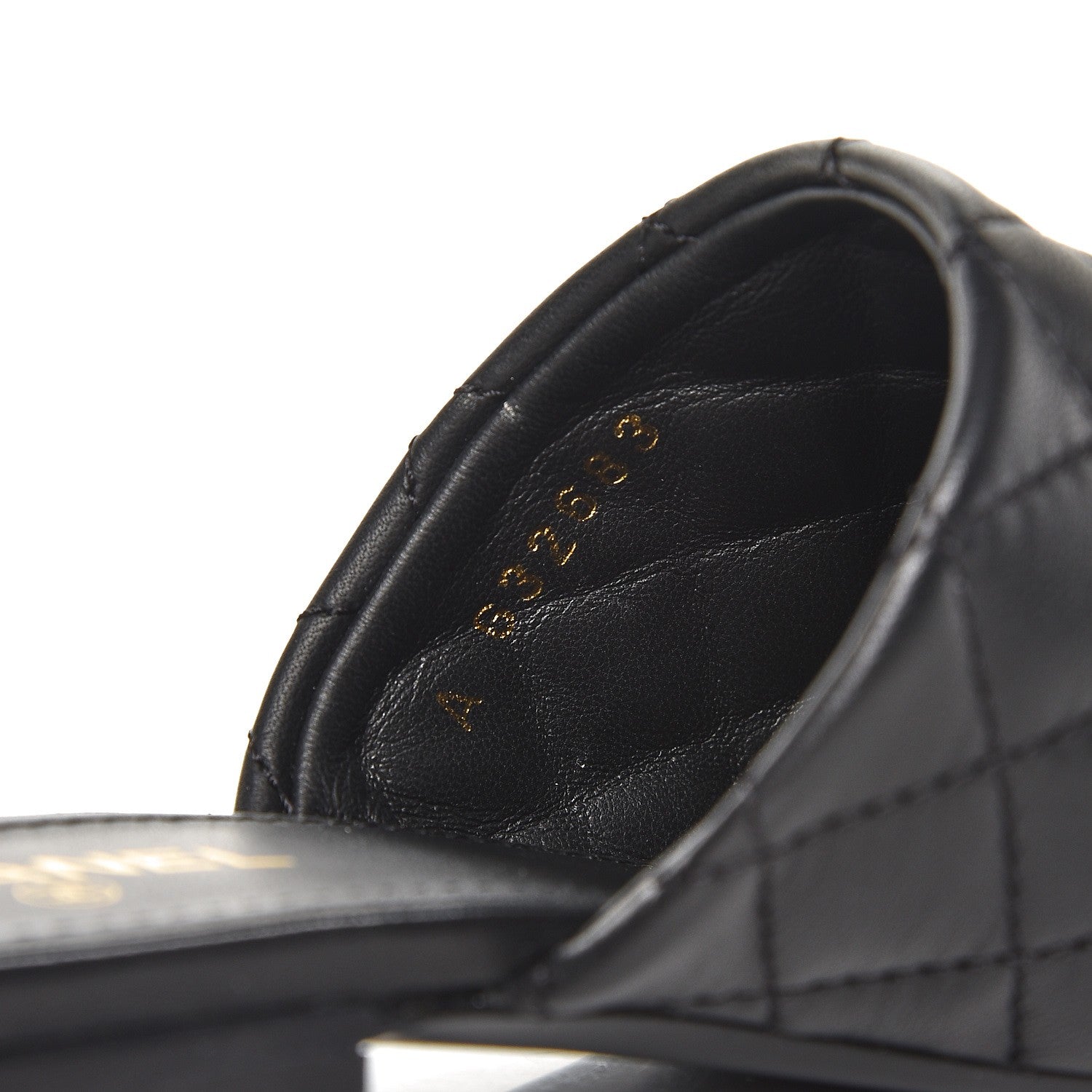 Chanel Lambskin Quilted Chain Mules 35 Black 8 of 9