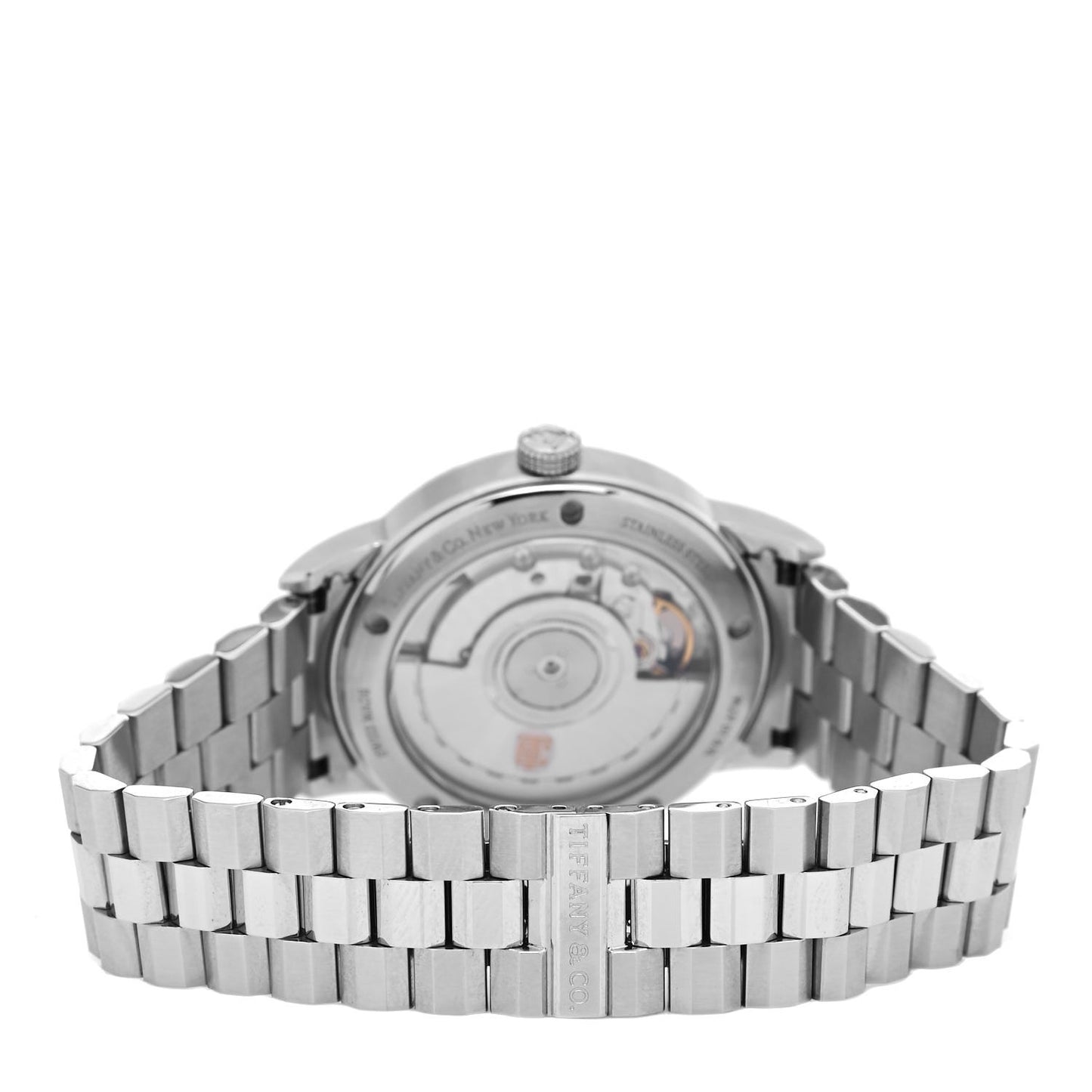 Stainless Steel 34mm CT60 3-Hand Automatic Watch Blue