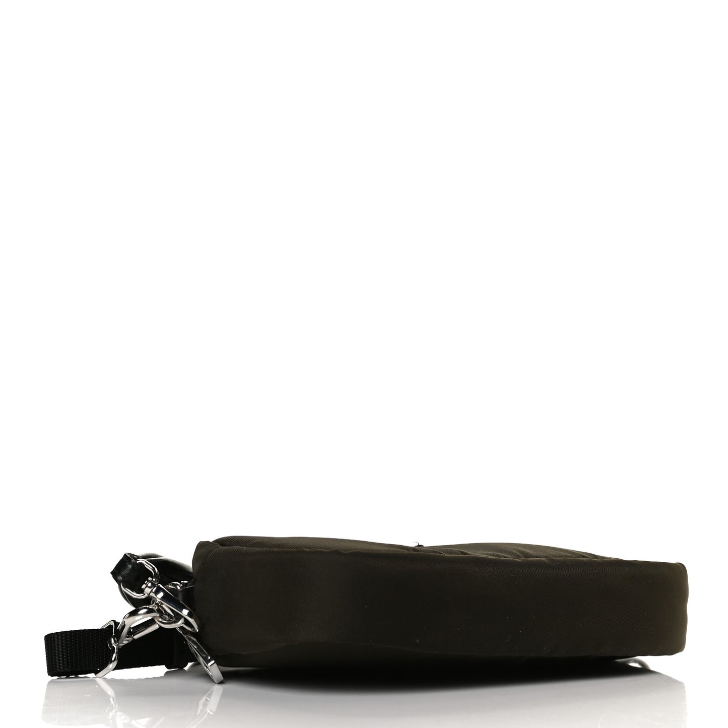 Tessuto Soft Nylon Small Convertible Crossbody Wristlet Militare