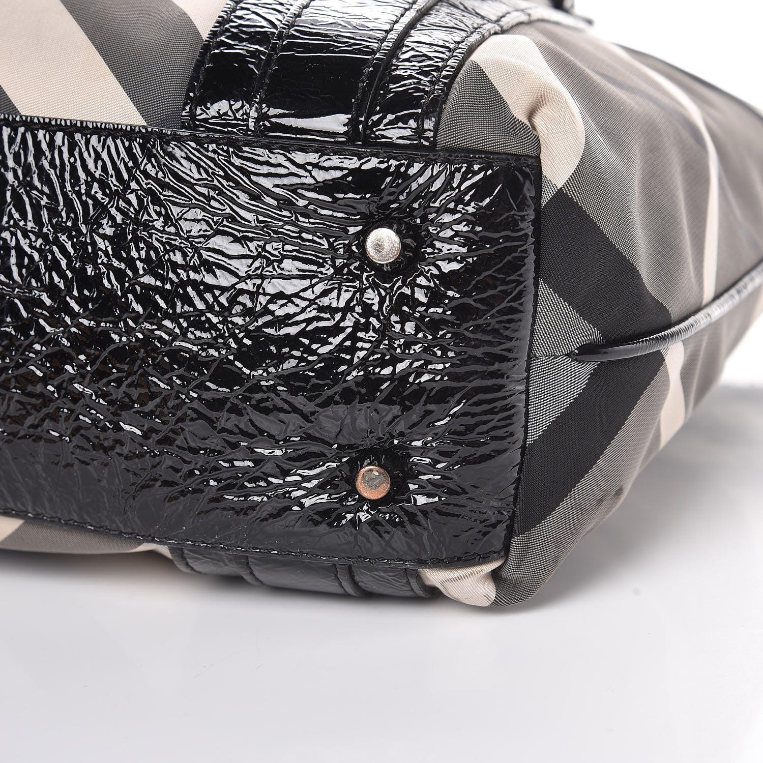 Burberry Nylon Beat Check Lowry Black 9 of 9
