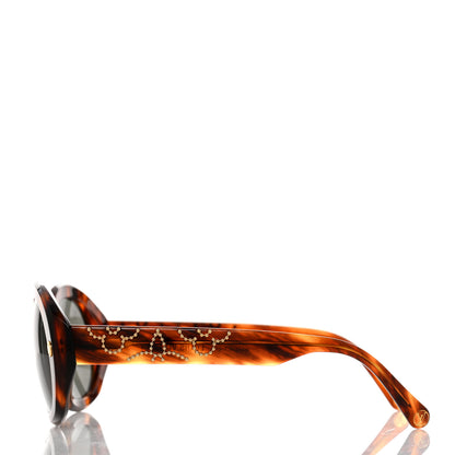 Louis Vuitton Studded La Piscine Sunglasses Z1050U Tortoise 3 of 8